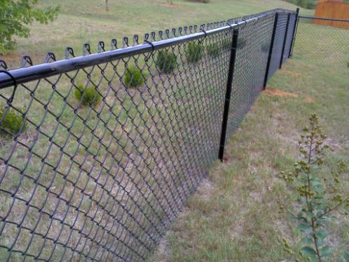 Grayson, GA Black Vinyl Chain Link Fence