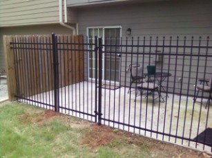 Steel Fence - Oxford Alcovy Fence