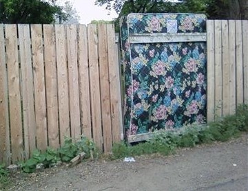 Failed fence repair